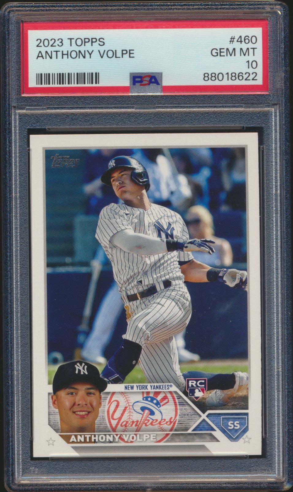 2023 Topps Anthony Volpe PSA 10