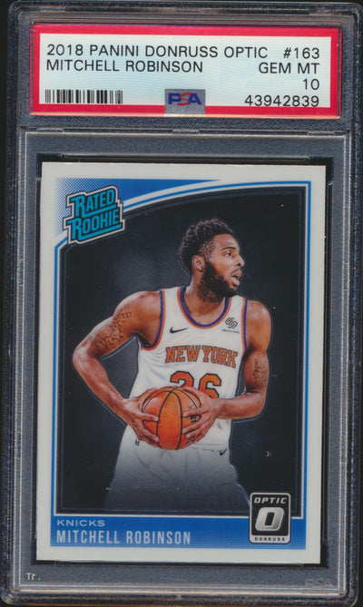 2018-19 Donruss Optic Mitchell Robinson PSA 10