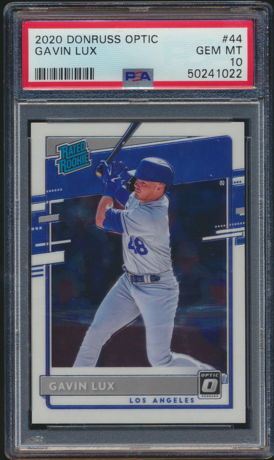 2020 Optic Gavin Lux RC PSA 10