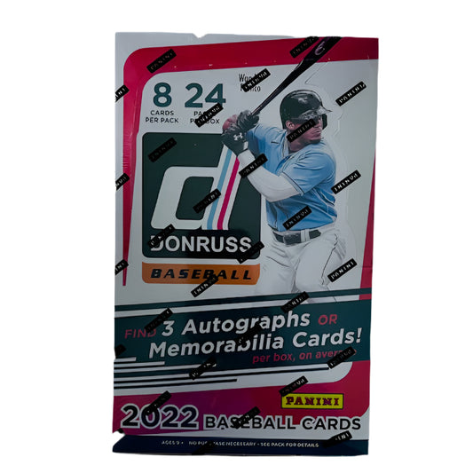 Coffret de loisirs de baseball Donruss 2022