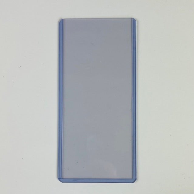 3"x7" Toploader Ticket/Currency - Blue Hint