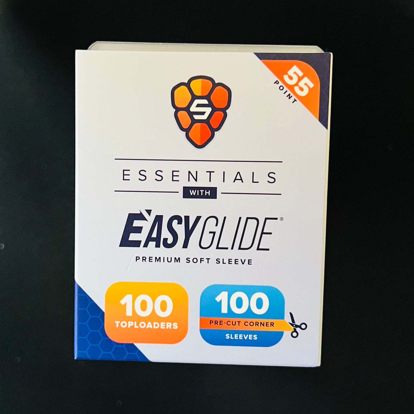 3"x4" Toploader 55PT Clear Essentials + Easy Glide Combo Pack