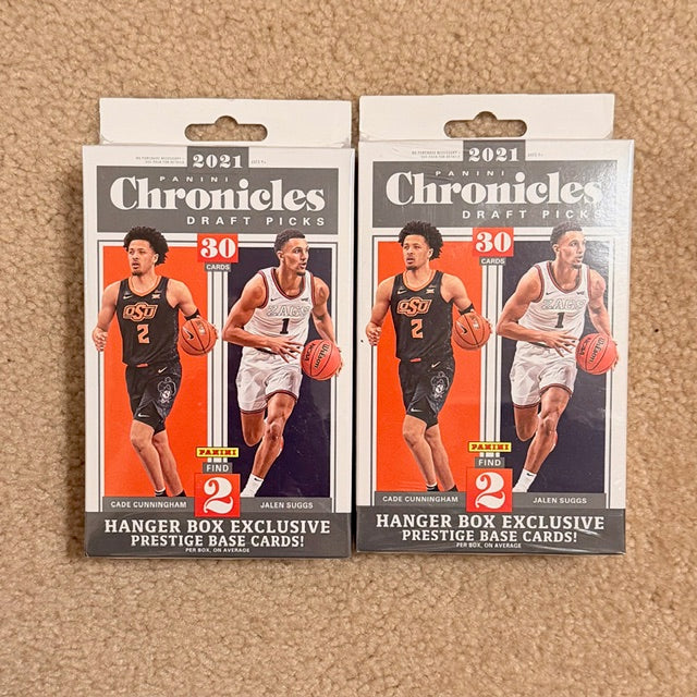 2021 Chronicles Draft Pick Hanger Lot of 2