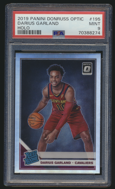 2019-20 Donruss Optic HOLO Darius Garland PSA 9