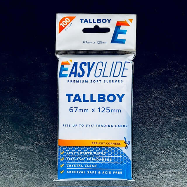 Easy Glide Soft Sleeves - 3x7" for Tickets/CurrencyProtect your valuable trading cards with our premium Easy Glide soft sleeves. No more corner dings with our pre-cut corners. A must-have for collectors!$3.99