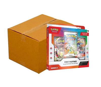 Pokemon First Partner Illustration Collection Series 2 - Case of 6