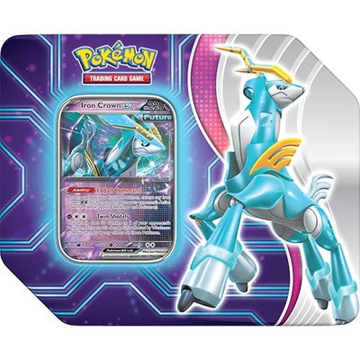 Pokemon Paradox Destinies EX Tin - Iron Crown - 2024