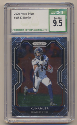 2020 Prizm KJ Hamler RC CSG 9.5