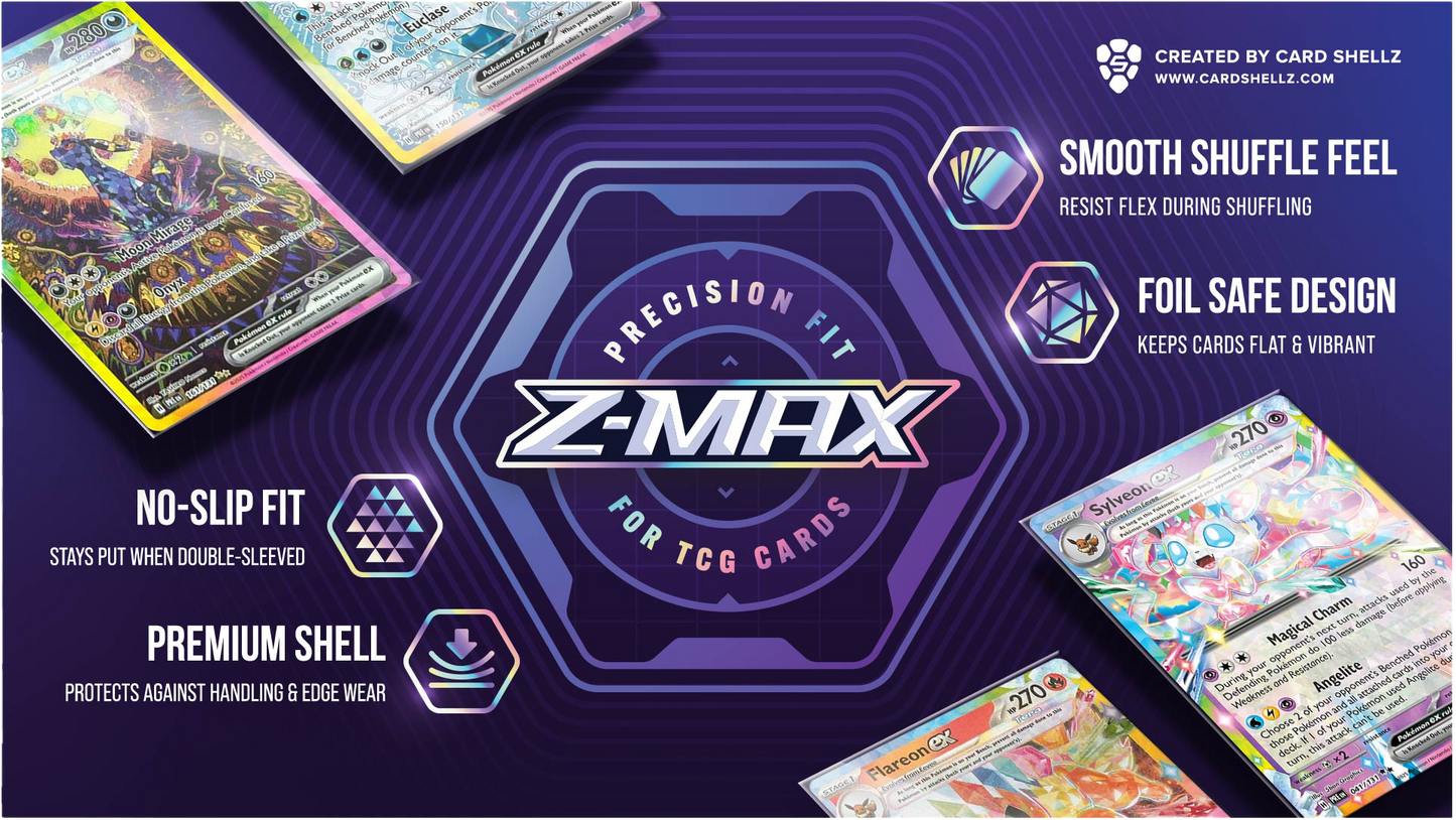 Z-Max - Precision Fit Sleeves for TCG