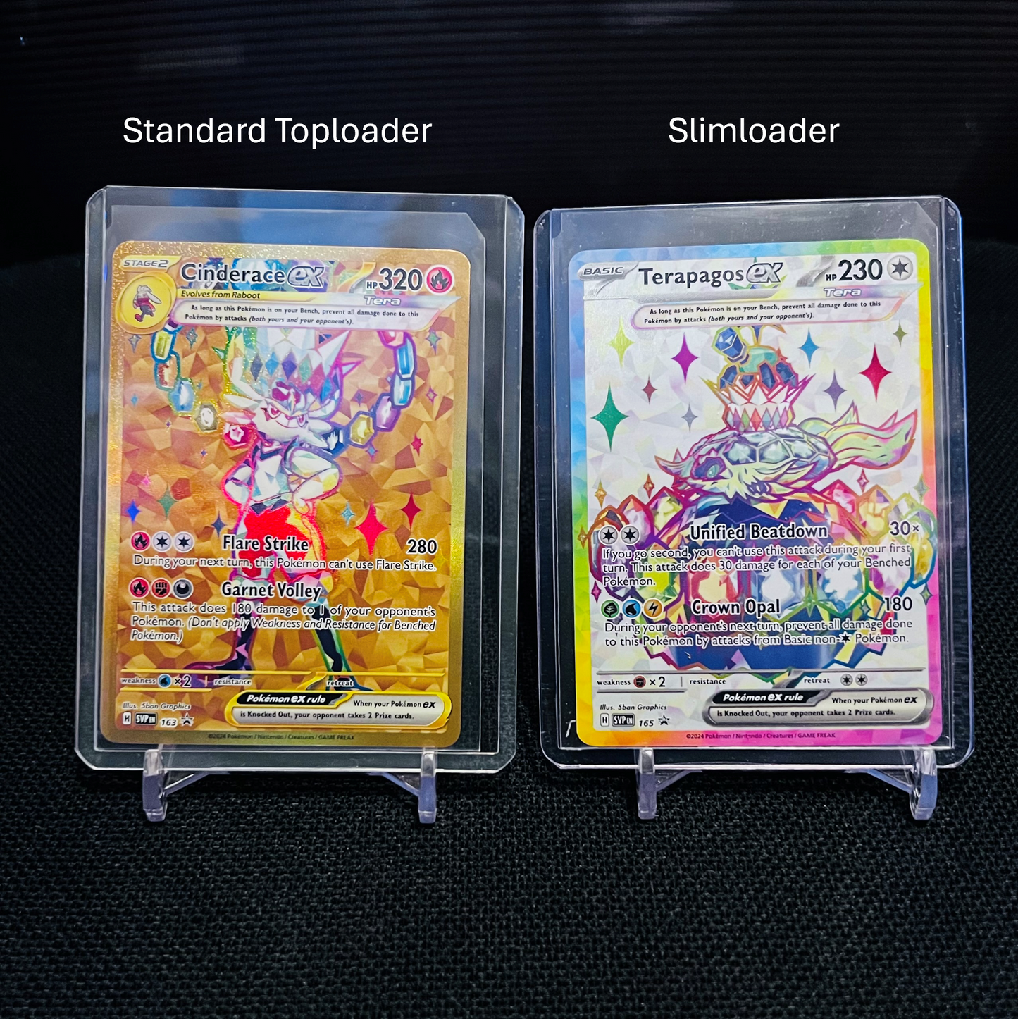 STANDARD Slimloader for TCG - UV Shield Clear Seamless Frame