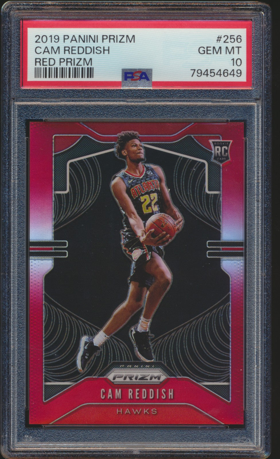 2019-20 Prizm RED PRIZM /299 Cam Reddish PSA 10