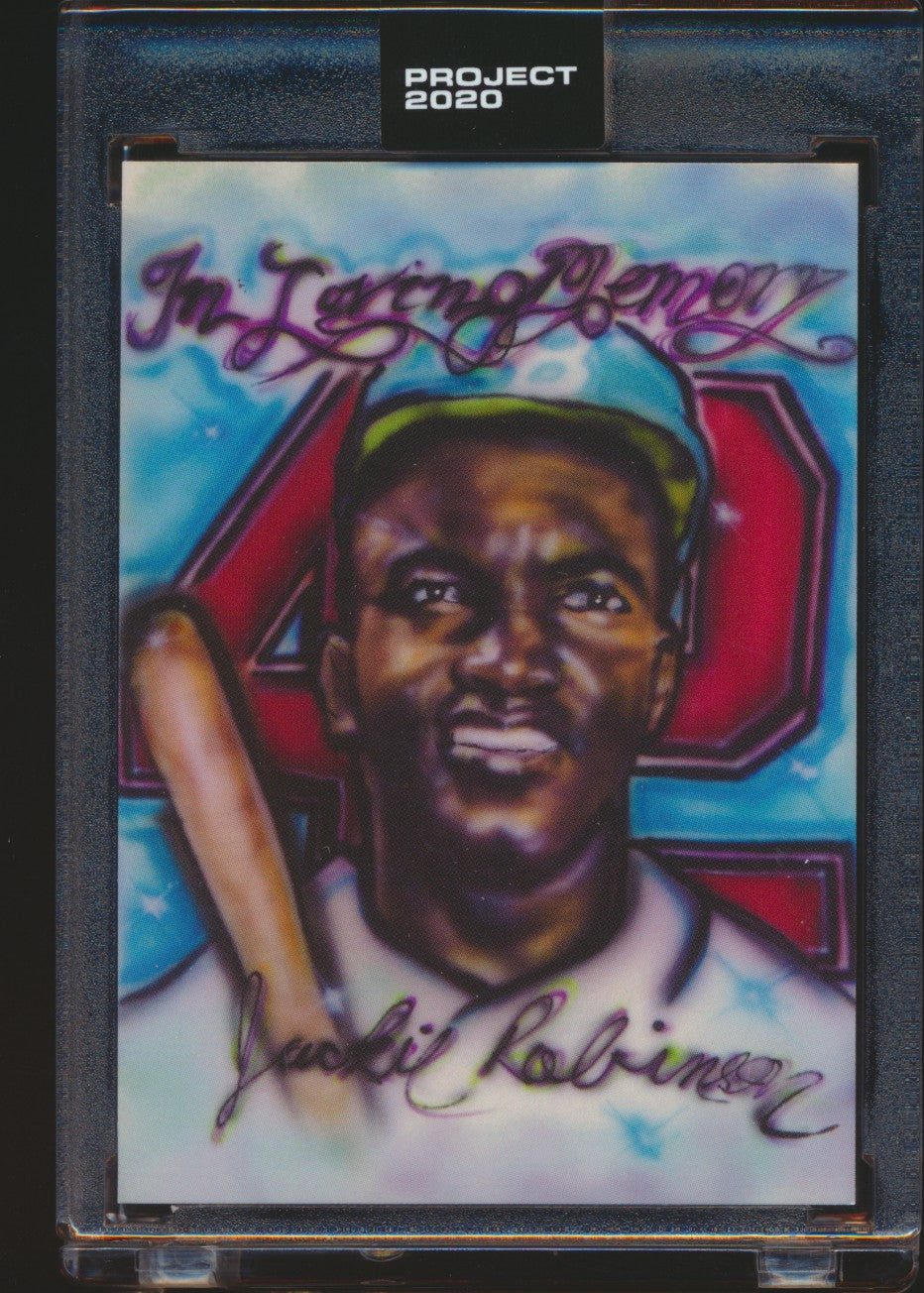 2020 Topps Project 2020 Jackie Robinson