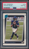 2021 Donruss Justin Fields RC PSA 10