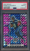 2022 Mosaic Kenneth Walker III Camo Pink RC PSA 10