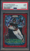 2020 Prizm Red Shimmer /35 Leviska Shenault Jr. RC PSA 9