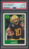 2020 Score Justin Herbert RC PSA 10