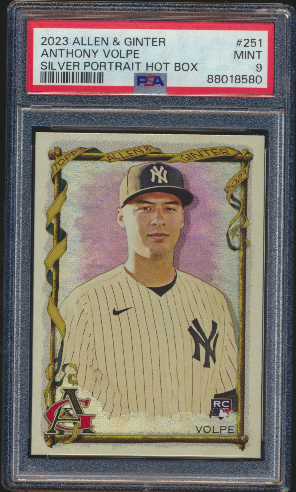 2023 Allen & Ginter Anthony Volpe RC PSA 9