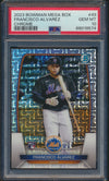 2023 Bowman Mega Chrome Francisco Alvarez RC PSA 10