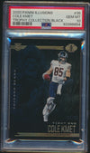 2020 Illusions Hobby Trophy Collection /50 Cole Kmet RC PSA 10