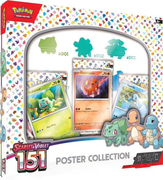Pokemon: Scarlet & Violet 151 Poster Collection - 3 Box Lot