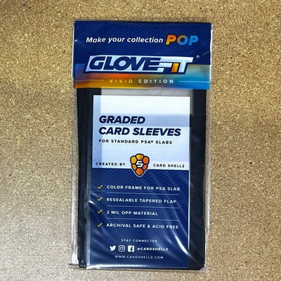 Glove-Fit Sleeves for PSA Slabs - Premium OPP Glass Clear Cardshellz Glove-Fit Sleeves for PSA Slabs - Premium OPP Glass Clear Cardshellz