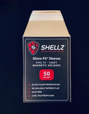 Glove-Fit Sleeves for 75PT-100PT Magnetic Holders – Cardshellz