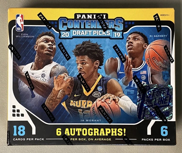2019-20 Contenders Draft Picks Hobby Box