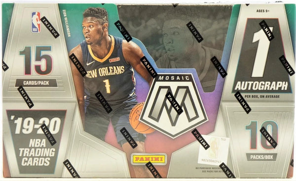 2019-20 Mosaic Basketball Hobby Box