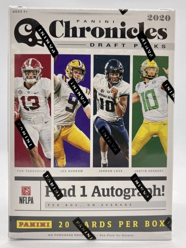 2020 Chronicles Draft Picks Football Blaster - 1 Auto