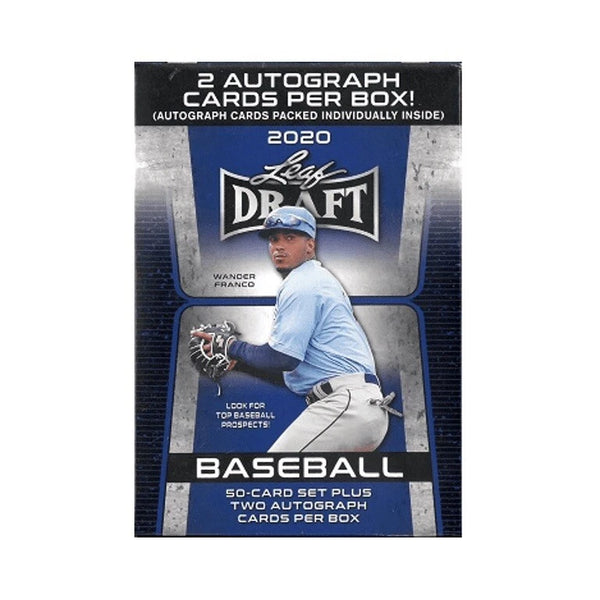 2020 Leaf Draft Blaster Baseball 2 Autos