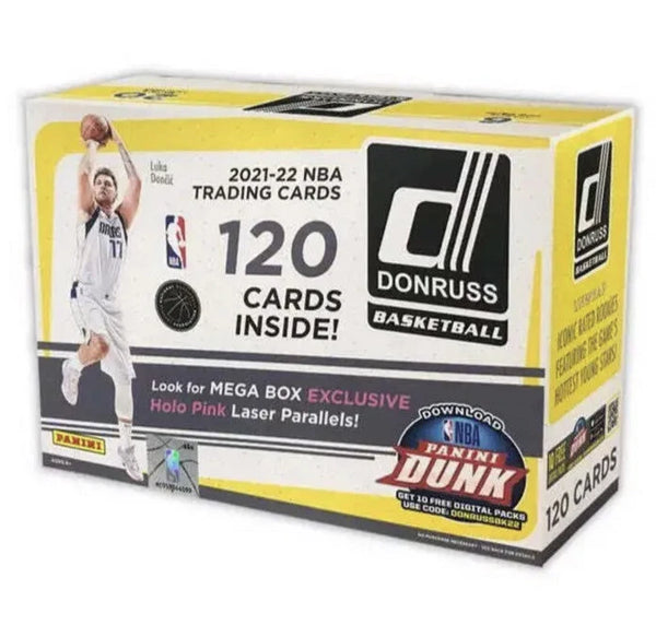 2021-22 Donruss Basketball Mega Box Holo Pink