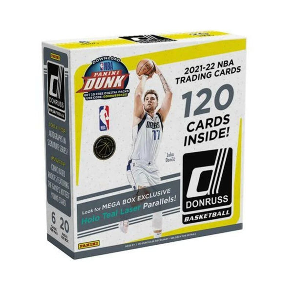 2021-22 Donruss Basketball Mega Box Holo Teal