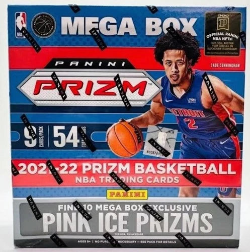 2021-22 Prizm Basketball Mega Box Pink Ice