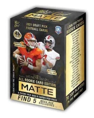 2021 Wild Card Matte Draft Pick Black Box