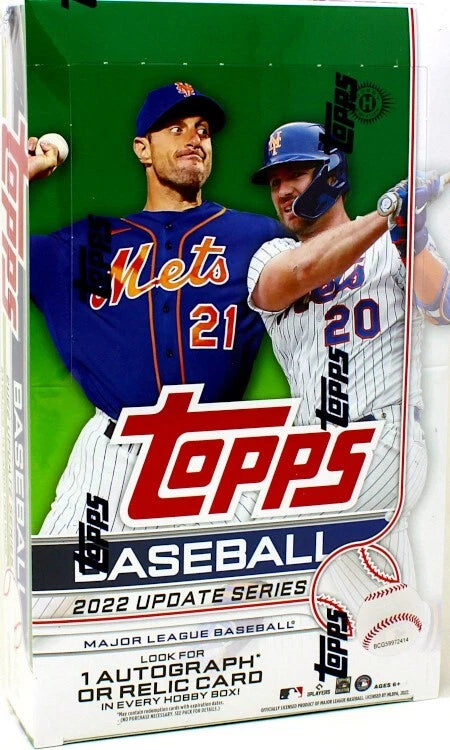 2022 Topps Update Hobby Box - 1 Auto