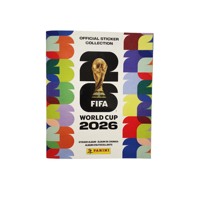 2026 Panini FIFA World Cup Sticker Album Book - Pack of 12