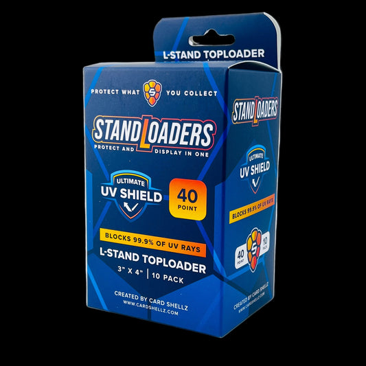 40PT Toploader L-Standloader 3x4"
