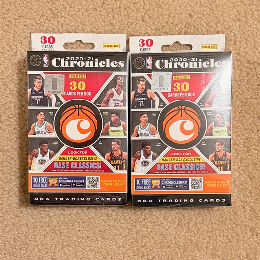 2020-21 Chronicles  Hanger Lot of 2