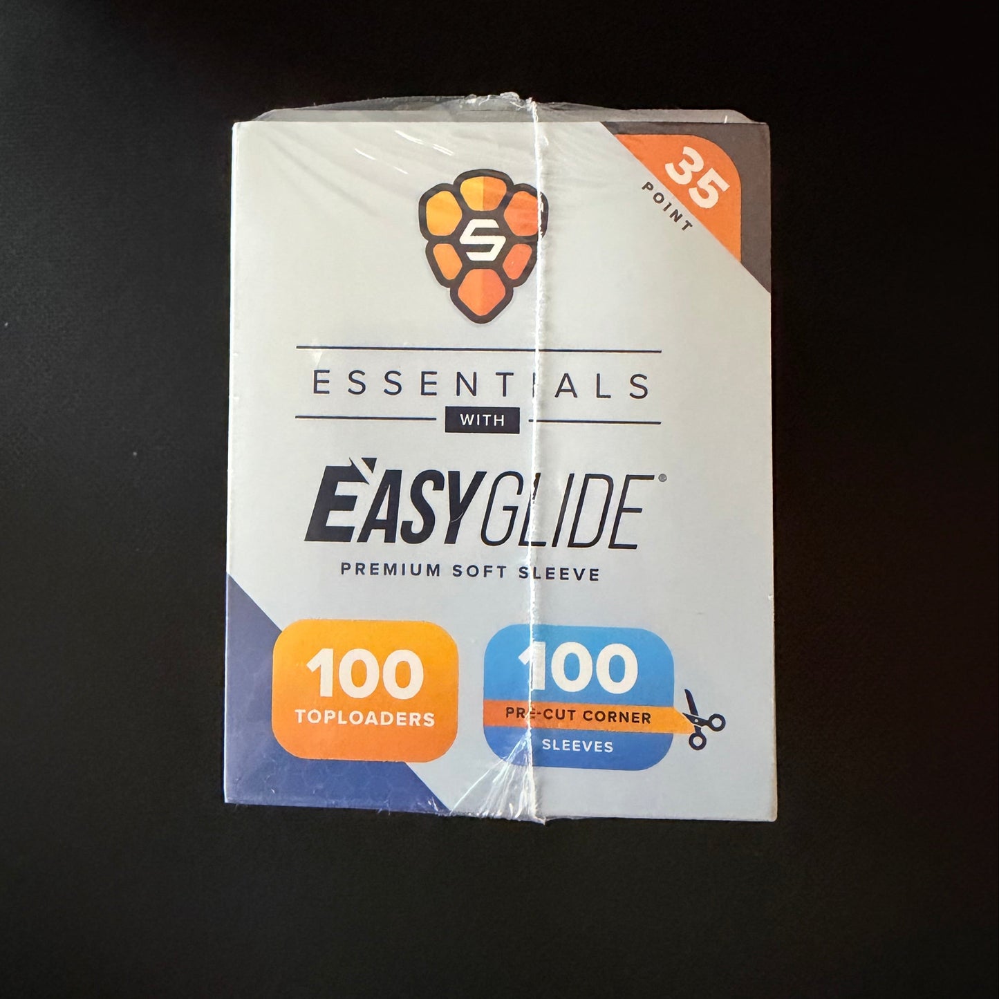 3"x4" Toploader 35PT Clear Essentials + Easy Glide Combo Pack