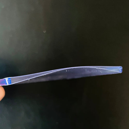 3"x4" Toploader 130PT STANDARD- UV Shield - Blue Hint - WAREHOUSE DEAL PLEASE READ