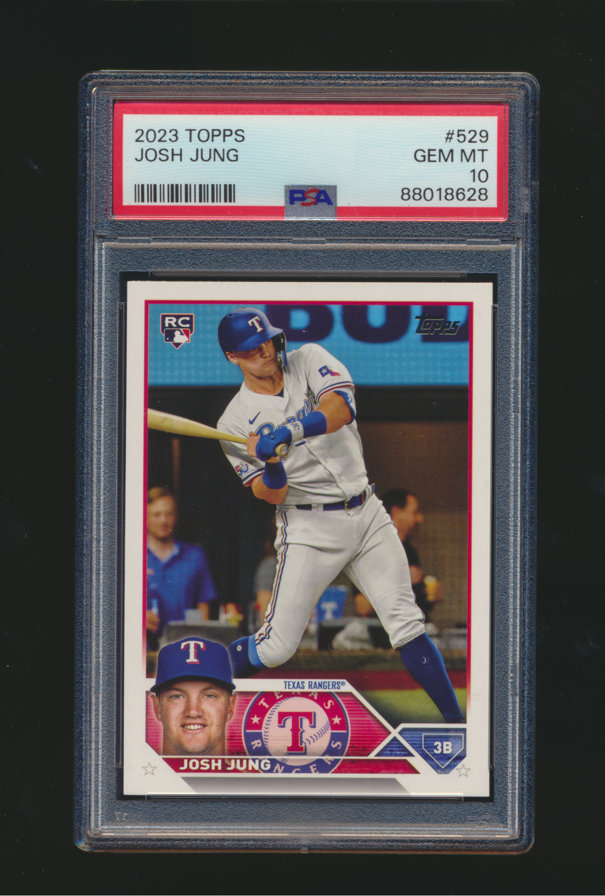 2023 Topps Josh Jung RC PSA 10
