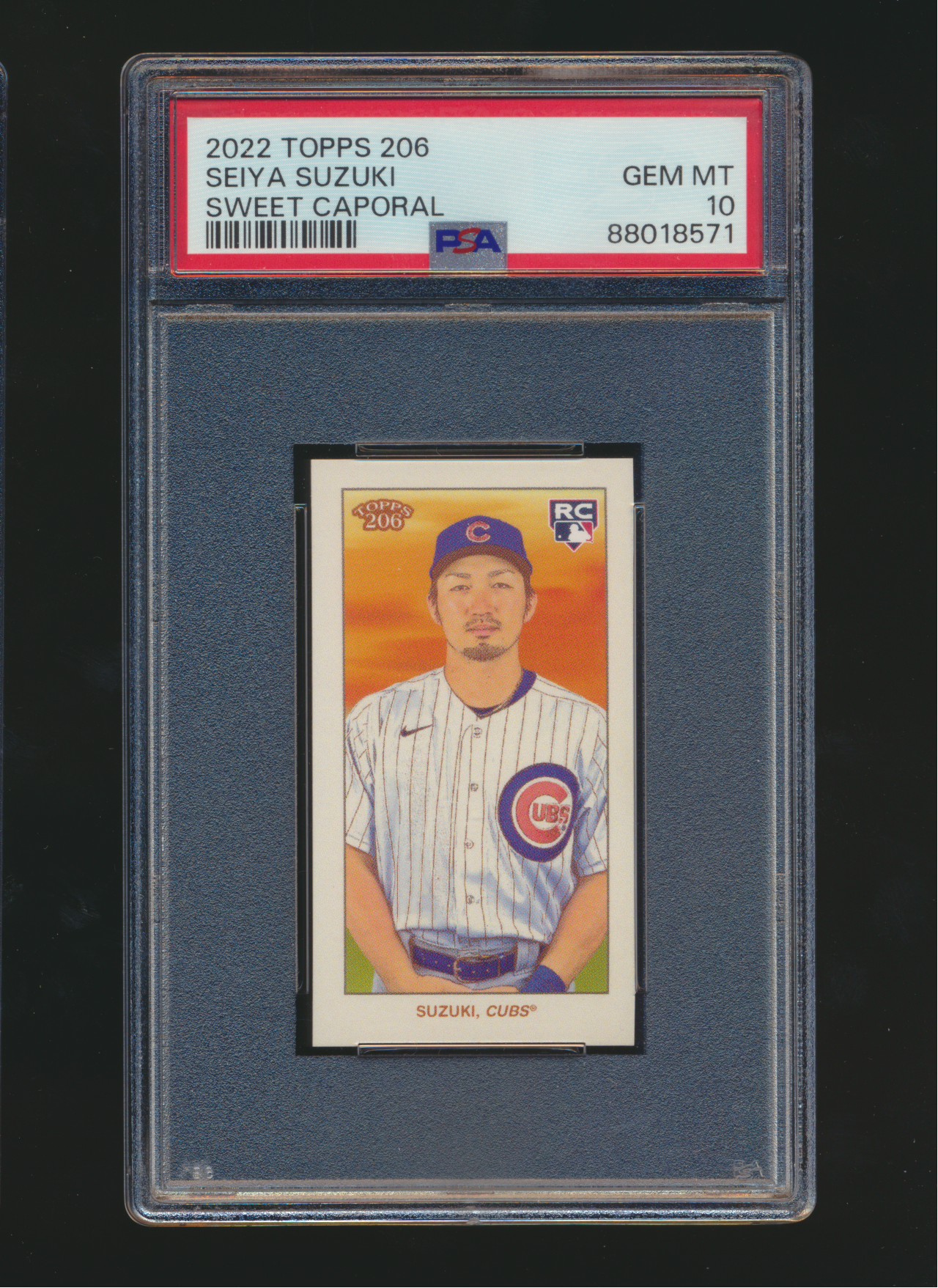 2022 Topps 206 Seiya Suzuki Sweet Caporal PSA 10