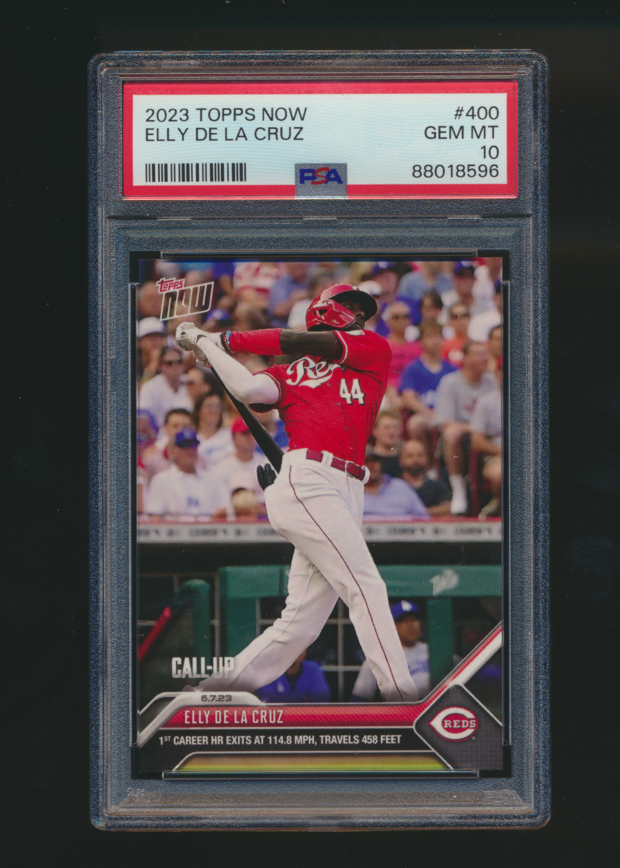 2023 Topps Now Elly De La Cruz Call-Up RC PSA 10