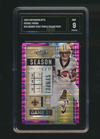 2020 Contenders Optic Michael Thomas Purple Pulsar Prizm /21 Mint 9