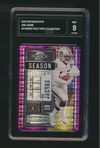 2020 Contenders Optic Josh Jacobs Purple Pulsar Prizm /21 Mint 9