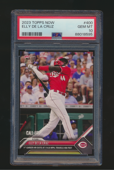 2023 Topps Now Elly De La Cruz Call-Up RC PSA 10