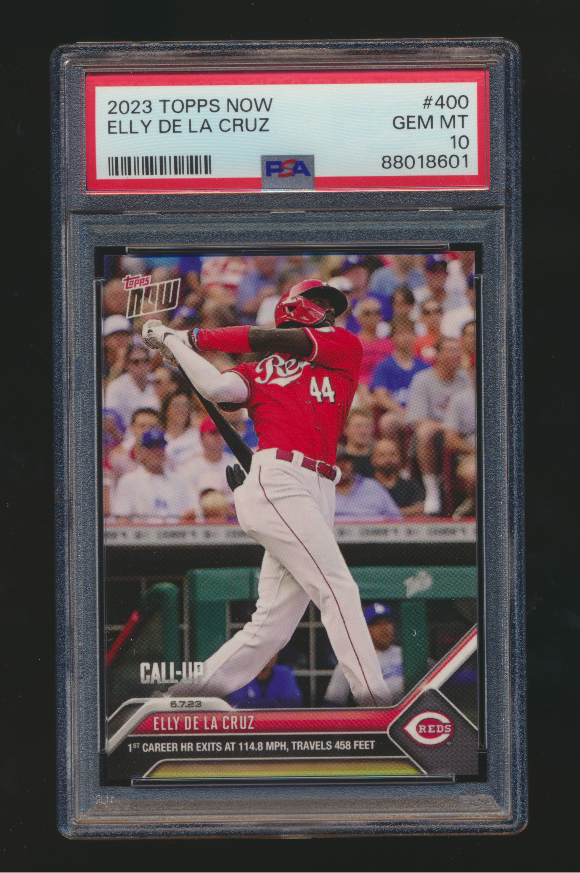 2023 Topps Now Elly De La Cruz Call-Up RC PSA 10