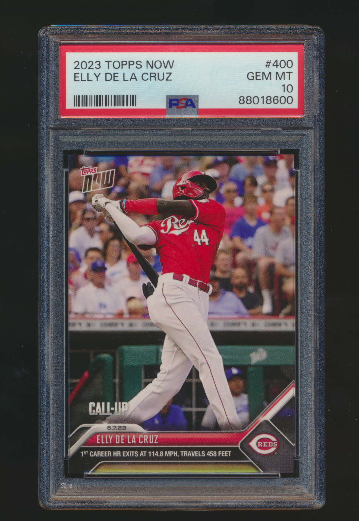 2023 Topps Now Elly De La Cruz Call-Up RC PSA 10
