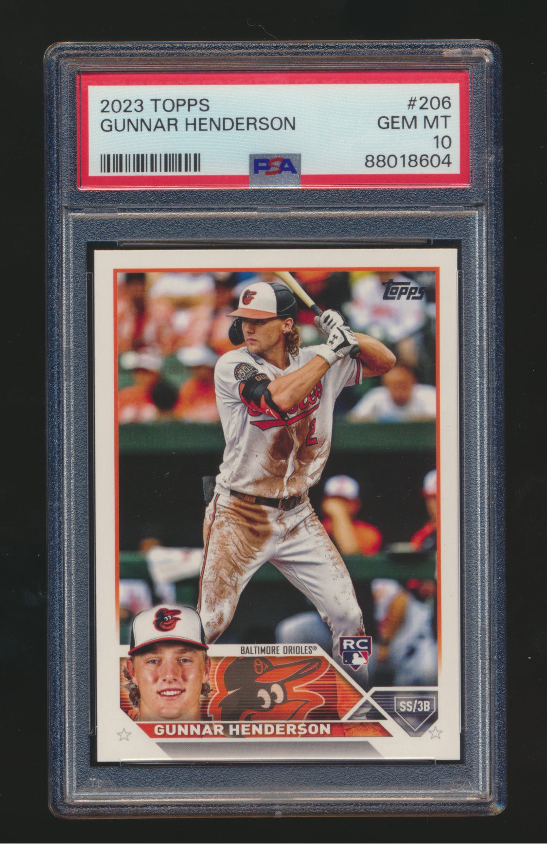 2023 Topps Gunnar Henderson RC PSA 10