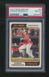 2023 Topps Heritage Gunnar Henderson RC PSA 10